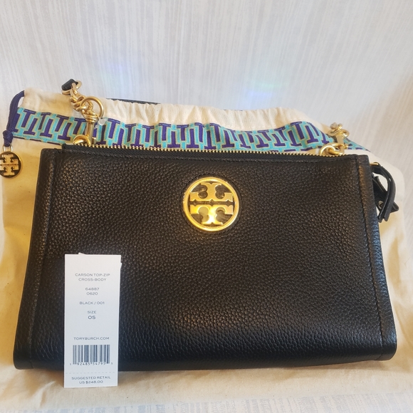 Tory Burch Bags Tory Burch Carson Topzip Crossbody Bag Nwt Poshmark